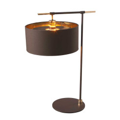 Lampa stołowa Balance - 1 źródło światła - Brązowy, polerowany mosiądz BALANCE-TL-BRPB