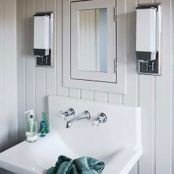 Kinkiet Cambridge - 1 źródło światła - Polerowany chrom BATH-CM1