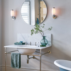 Kinkiet Eliot - 1 źródło światła - Polerowany chrom BATH-ELIOT1-PC