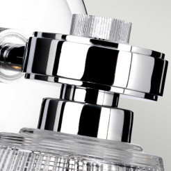 Kinkiet Gunnislake - 1 źródło światła - Polerowany chrom BATH-GUNNIS1-PC