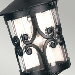 Latarnia wisząca Hereford BL13B - 1 źródło światła - Czarny BL13B-BLACK