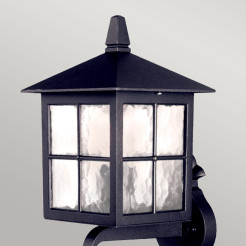 Latarnia naścienna Winchester BL17 - 1 źródło światła - Czarny BL17-BLACK