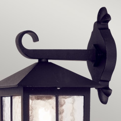 Latarnia naścienna Winchester BL18 - 1 źródło światła - Czarny BL18-BLACK