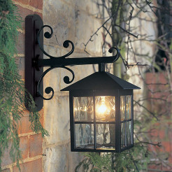 Latarnia naścienna Winchester BL19 - 1 źródło światła - Czarny BL19-BLACK