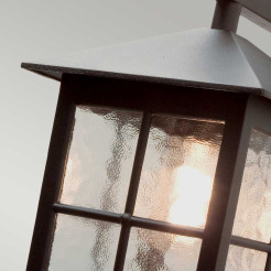 Latarnia naścienna Winchester BL19 - 1 źródło światła - Czarny BL19-BLACK