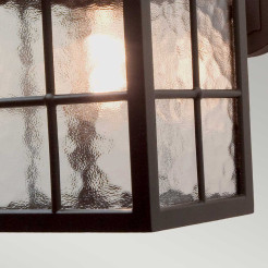 Latarnia naścienna Winchester BL19 - 1 źródło światła - Czarny BL19-BLACK