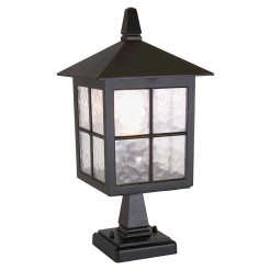 Latarnia cokołowa Winchester BL25 - 1 źródło światła - Czarny BL25-BLACK