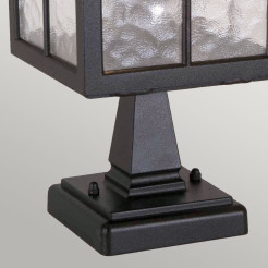 Latarnia cokołowa Winchester BL25 - 1 źródło światła - Czarny BL25-BLACK