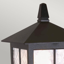 Latarnia cokołowa Winchester BL25 - 1 źródło światła - Czarny BL25-BLACK