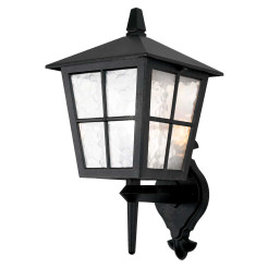 Latarnia naścienna Canterbury BL46M - 1 źródło światła - Czarny BL46M-BLACK