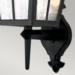 Latarnia naścienna Canterbury BL46M - 1 źródło światła - Czarny BL46M-BLACK