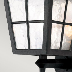 Latarnia naścienna Canterbury BL46M - 1 źródło światła - Czarny BL46M-BLACK