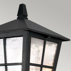 Latarnia naścienna Canterbury BL46M - 1 źródło światła - Czarny BL46M-BLACK