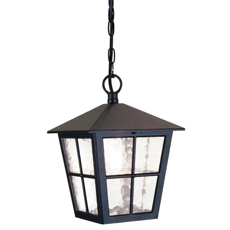 Latarnia wisząca Canterbury BL48M - 1 źródło światła - Czarny BL48M-BLACK