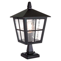 Latarnia cokołowa Canterbury BL50M - 1 źródło światła - Czarny BL50M-BLACK