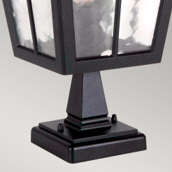 Latarnia cokołowa Canterbury BL50M - 1 źródło światła - Czarny BL50M-BLACK