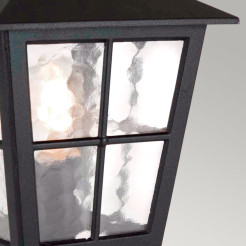 Latarnia cokołowa Canterbury BL50M - 1 źródło światła - Czarny BL50M-BLACK