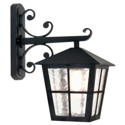 Latarnia naścienna Canterbury BL52M - 1 źródło światła - Czarny BL52M-BLACK