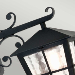 Latarnia naścienna Canterbury BL52M - 1 źródło światła - Czarny BL52M-BLACK