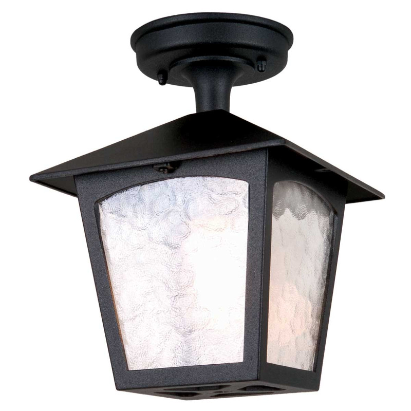 Plafon ogrodowy York BL6A - 1 źródło światła - Czarny BL6A-BLACK