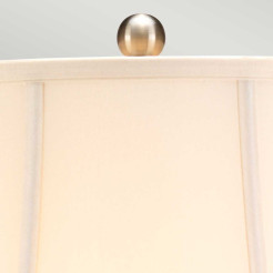 Lampa stołowa Blue Traditional - 1 źródło światła - Niebieski, biały BLUE-TRAD-WP-TL