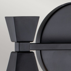 Kinkiet Bowtie - 2 źródła światła - Matowa czerń BOWTIE-2-MB