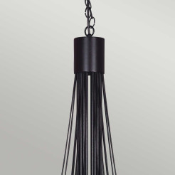 Żyrandol Carisbrooke - 18 źródeł światła - Czarny CB18-BLACK