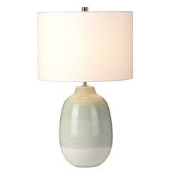 Lampa stołowa Chelsfield - 1 źródło światła - Jasnozielony, biały CHELSFIELD-TL