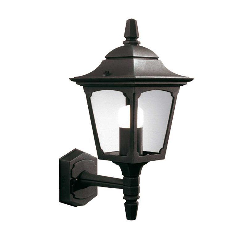 Mała latarnia naścienna Chapel Mini CPM1 - 1 źródło światła - Czarny CPM1-BLACK
