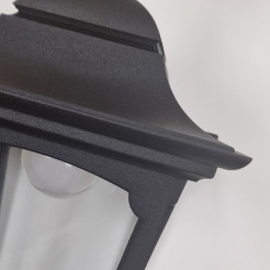 Mała latarnia wisząca Chapel Mini CPM9 - 1 źródło światła - Czarny CPM9-BLACK