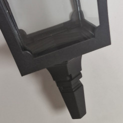 Mała latarnia wisząca Chapel Mini CPM9 - 1 źródło światła - Czarny CPM9-BLACK