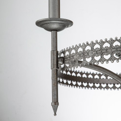 Żyrandol Crown - 3 źródła światła - Rdzawe żelazo CROWN3