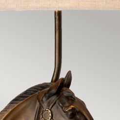Lampa stołowa Eclipse - 1 źródło światła - Brązowa patyna DL-ECLIPSE-TL