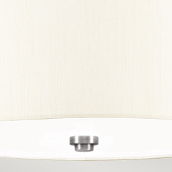 Plafon 35,6 cm Fletcher - 3 źródła światła - Polerowany chrom DL-FLETCHER14-3LT-IV-PC