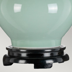 Lampa stołowa Harbin - 1 źródło światła - Seledynowy DL-HARBIN-TL-CEL