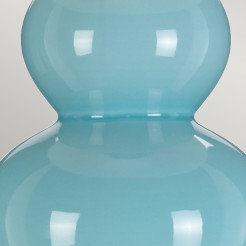 Lampa stołowa Harbin - 1 źródło światła - Jasnoniebieski DL-HARBIN-TL-DEB