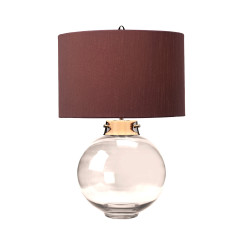 Lampa stołowa Kara - 1 źródło światła - Przydymiony DL-KARA-TL-SMOKE
