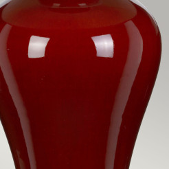 Lampa stołowa Majin - 1 źródło światła - Czerwony DL-MAJIN-TL-OXB