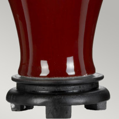 Lampa stołowa Majin - 1 źródło światła - Czerwony DL-MAJIN-TL-OXB
