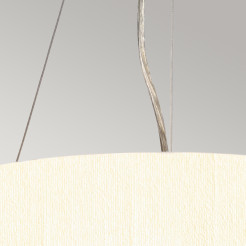 Lampa wisząca 35,6 cm Pearce - 3 źródła światła - Postarzany mosiądz DL-PEARCE14-3LT-IV-AB