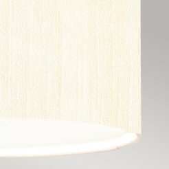 Lampa wisząca 35,6 cm Pearce - 3 źródła światła - Postarzany mosiądz DL-PEARCE14-3LT-IV-AB