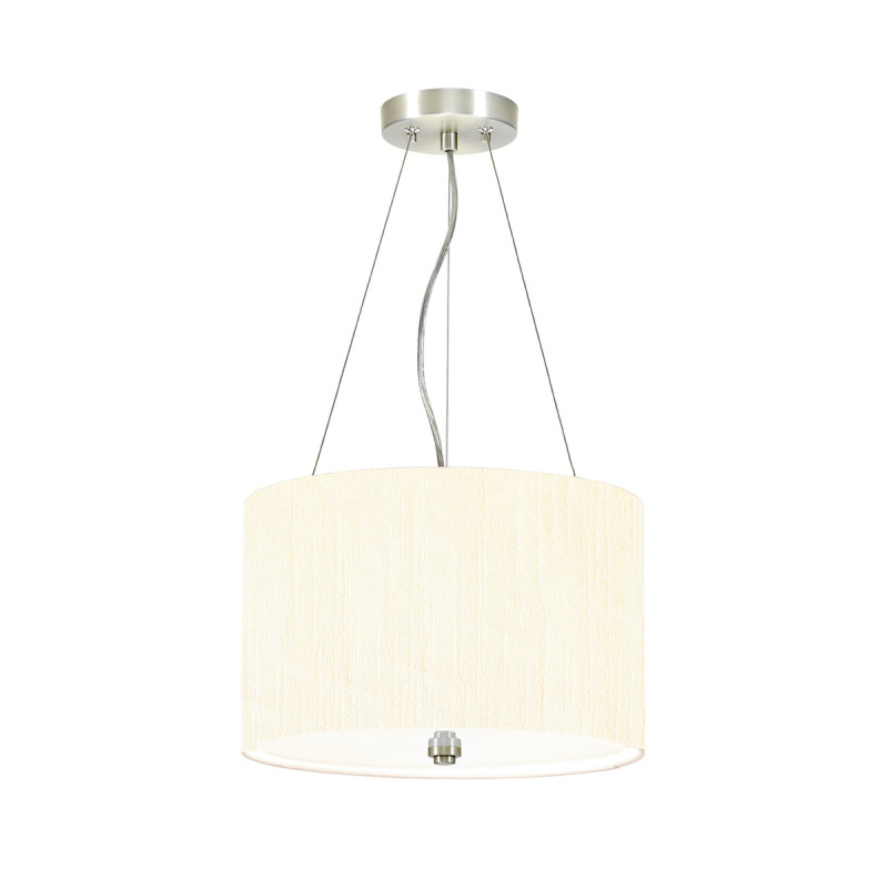 Lampa wisząca 35,6 cm Pearce - 3 źródła światła - Polerowany chrom DL-PEARCE14-3LT-IV-PC