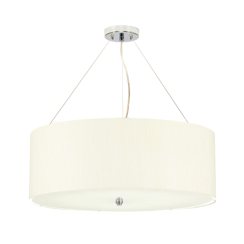 Lampa wisząca 55,9 cm Pearce - 5 źródeł światła - Polerowany chrom DL-PEARCE22-5LT-IV-PC