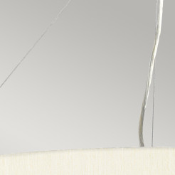 Lampa wisząca 66 cm Pearce - 5 źródeł światła - Postarzany mosiądz DL-PEARCE26-5LT-IV-AB