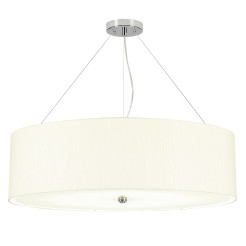 Lampa wisząca 76,2 cm Pearce - 7 źródeł światła - Polerowany chrom DL-PEARCE30-7LT-IV-PC