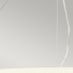 Lampa wisząca 76,2 cm Pearce - 7 źródeł światła - Polerowany chrom DL-PEARCE30-7LT-IV-PC
