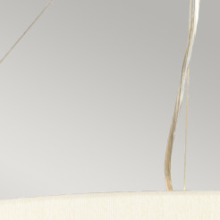 Lampa wisząca 86,4 cm Pearce - 7 źródeł światła - Postarzany mosiądz DL-PEARCE34-7LT-IV-AB