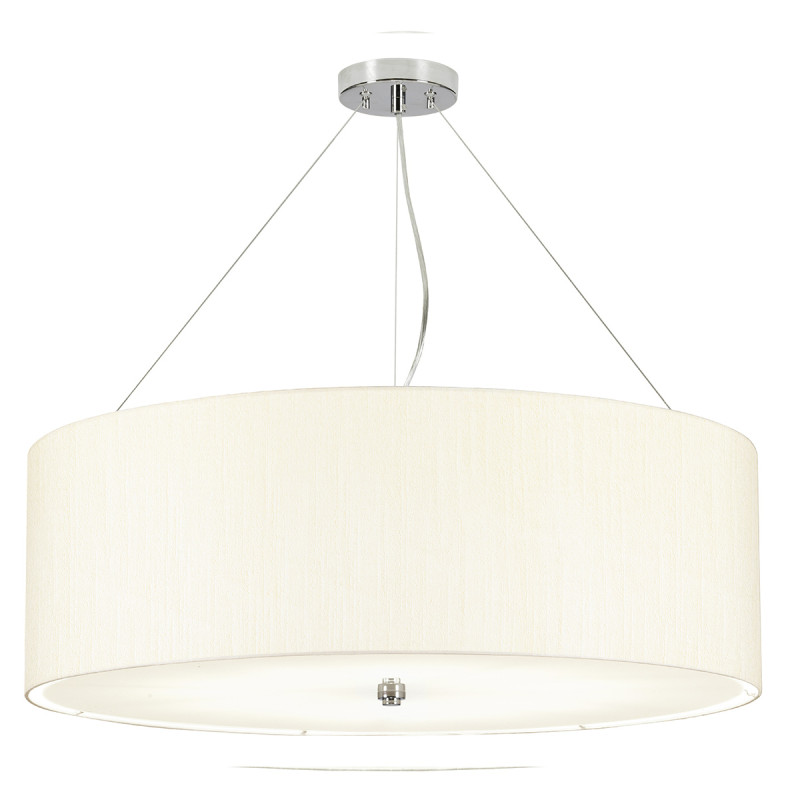 Lampa wisząca 86,4 cm Pearce - 7 źródeł światła - Polerowany chrom DL-PEARCE34-7LT-IV-PC