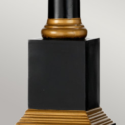 Lampa stołowa Peronne - 1 źródło światła - Czarny, złoty DL-PERONNE-TL