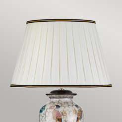 Lampa stołowa Ping - 1 źródło światła - Kremowy, wielokolorowy DL-PING-TL